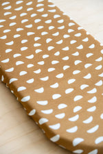 Organic Cotton + Bamboo Fitted Change Pad/ Bassinet Sheets - Pebble