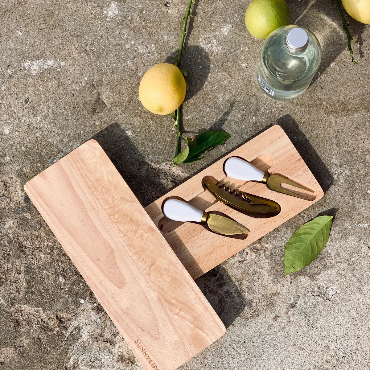 Travel Cheese Set Natural