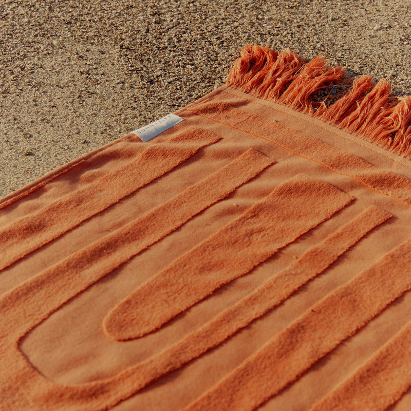 Luxe Towel Terracotta