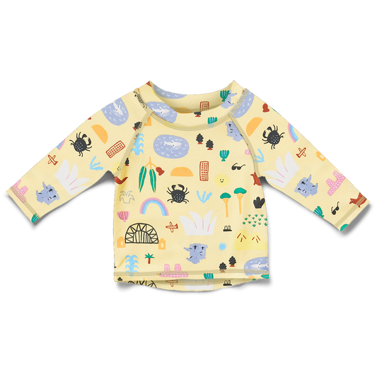 Sun City Baby Swim Long Sleeve Rash Vest