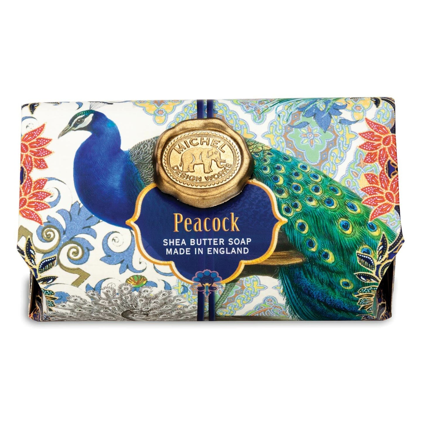 Large Soap Bar Peacock