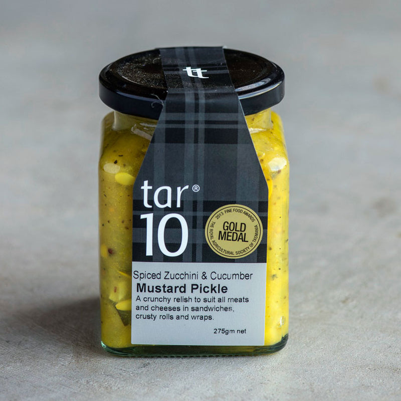 Tar 10 Spiced Zucchini & Cucumber Mustard Pickle
