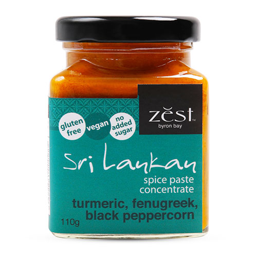 Zest Byron Bay Sri Lankan Spice Paste 110g