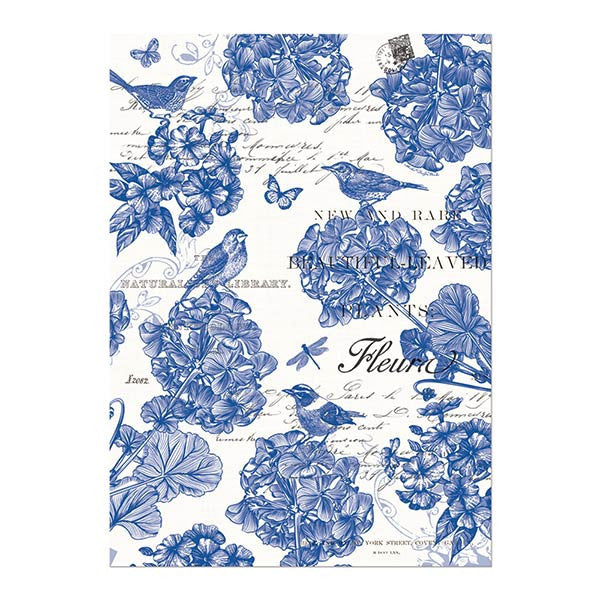 Tea Towel- Indigo Cotton