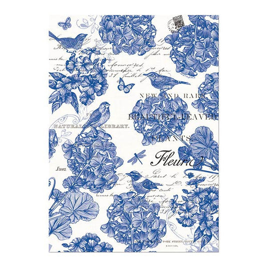 Tea Towel- Indigo Cotton