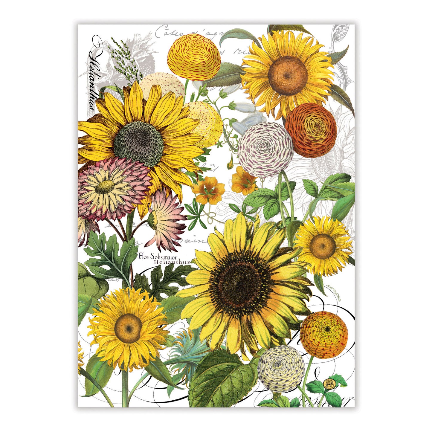 Tea Towel Sunflower