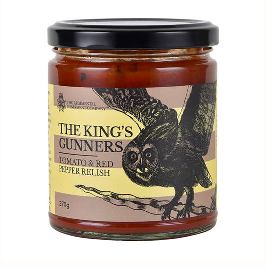 TRCC The King's Gunners Tomato & Red Pepper Relish