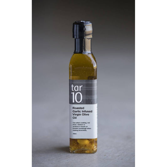 Tar 10 Roasted Garlic Infused Virgin Olive Oil 250ml