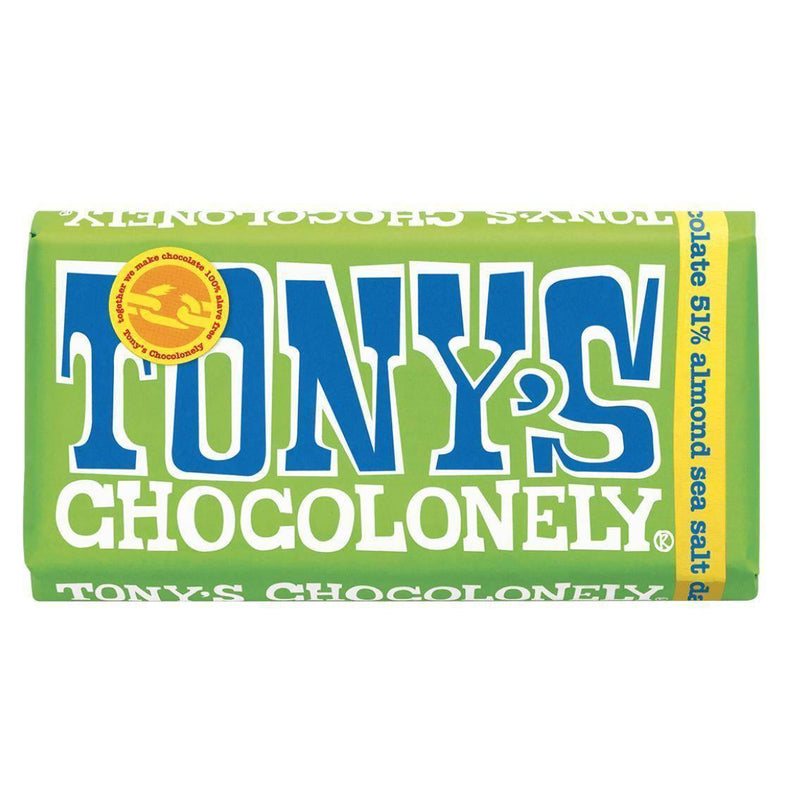 Chocolate Bar Tony's Chocolonely - Dark Almond Sea Salt