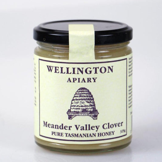 Wellington Apiary - Raw Meander Valley Clover Honey - 325g