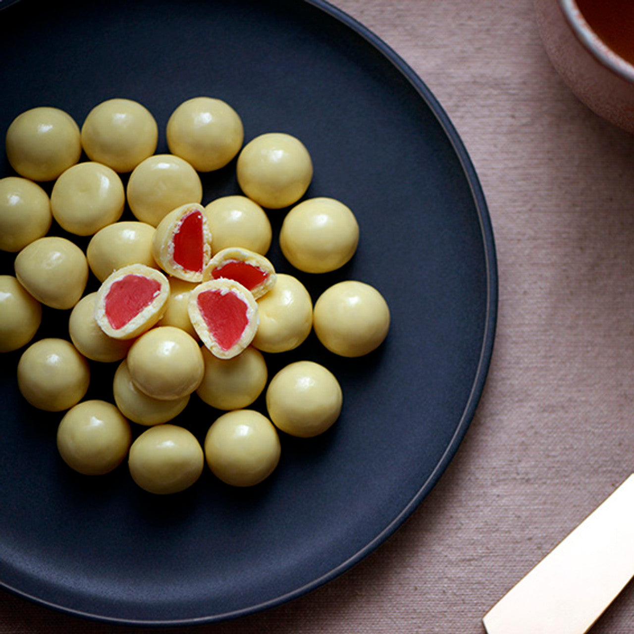 White Chocolate Raspberries