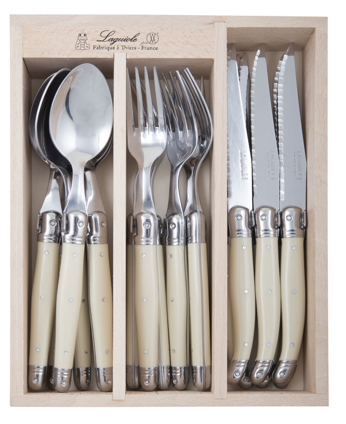 Debutant Cutlery Set 18pc- Ivory