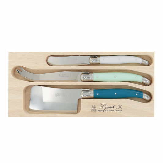 3pce Cheese Knife Set St Tropez