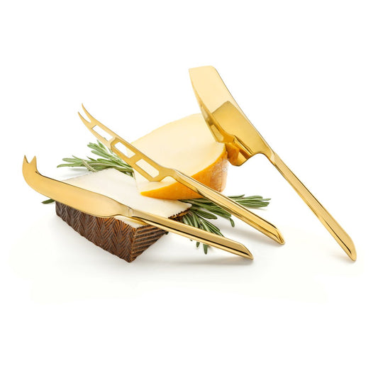 Belmont: Gold Plated Knife Set