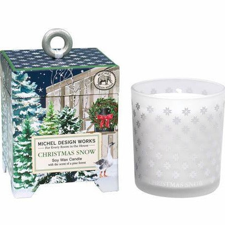 Soy Wax Candle- Christmas Snow