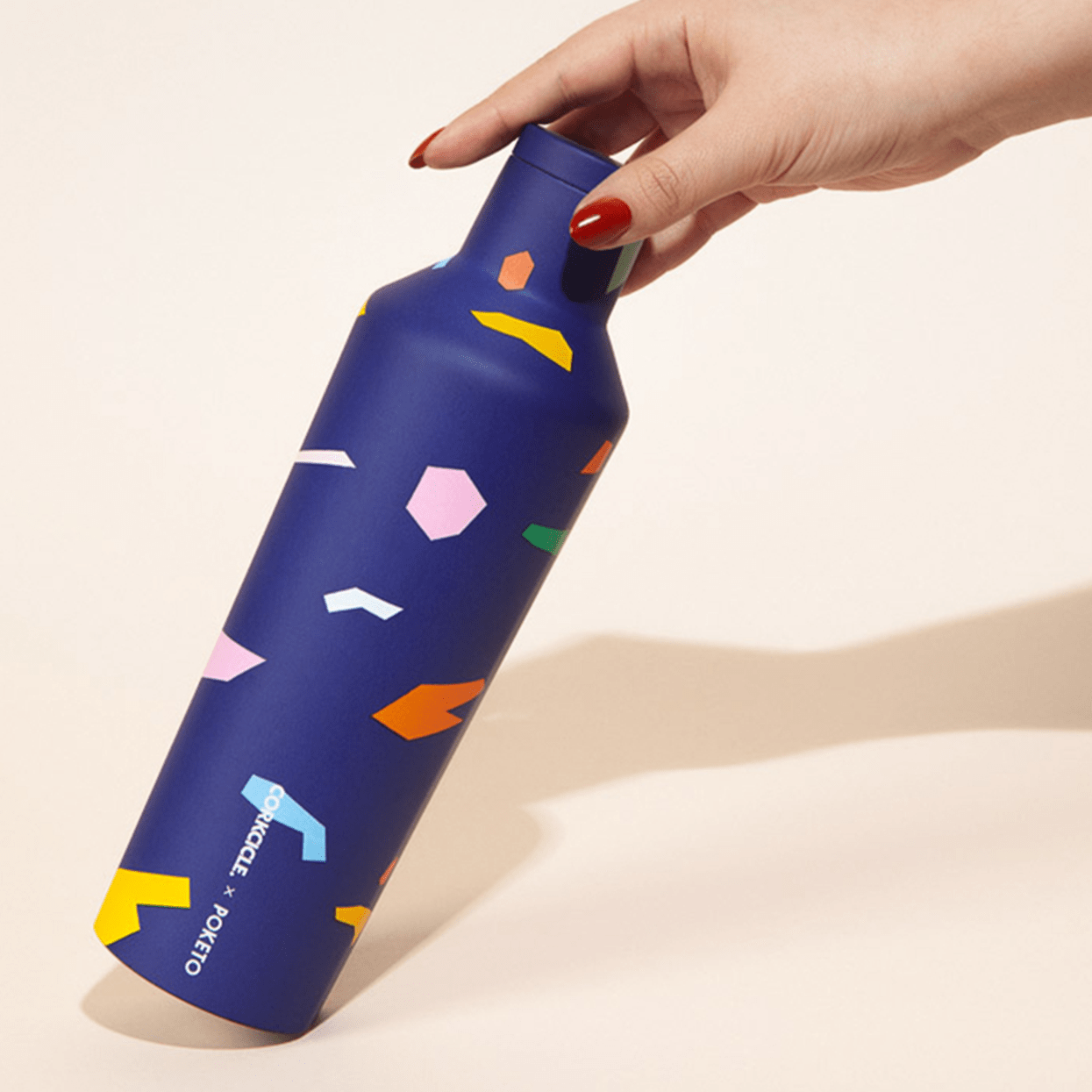 Corkcicle: Poketo Canteen 475ml - Confetti