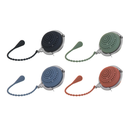 Silicone Tea Infuser 4 Asst Colours