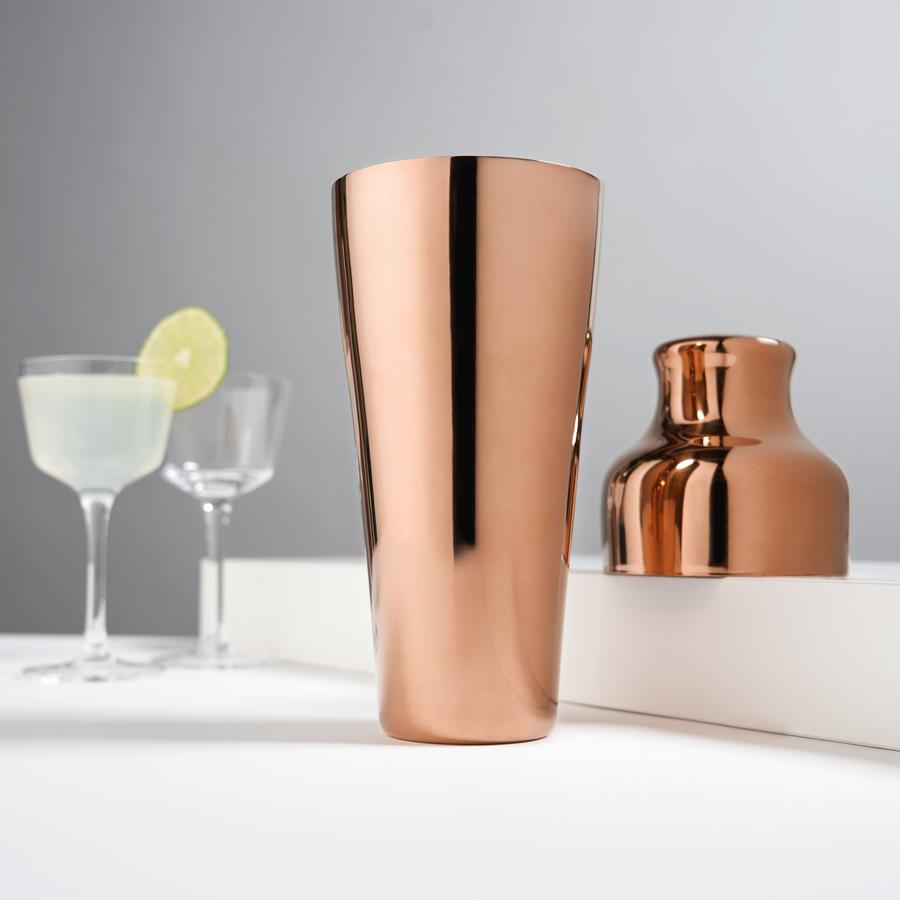 Viski Summit Copper Cocktail Shaker