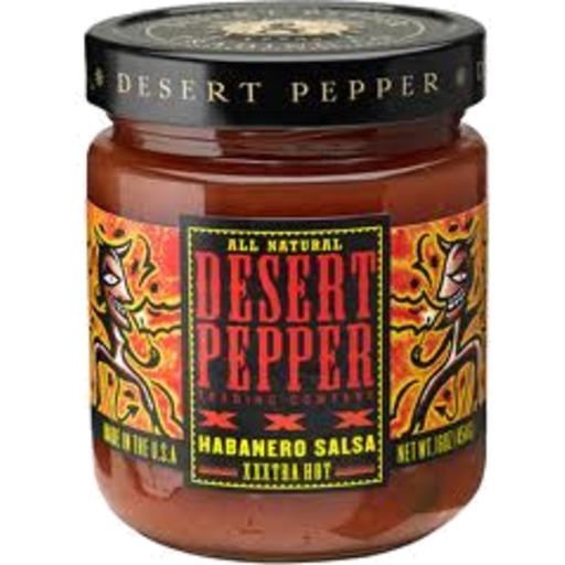 Desert Pepper XXX Fire Roasted Habanero Salsa 453g