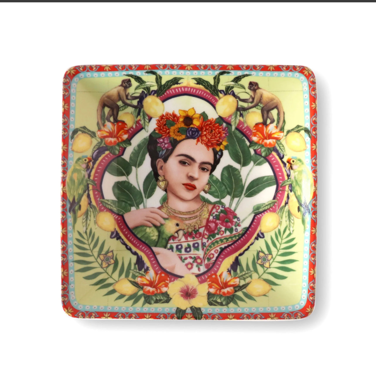 Square Tray Mexican Folklore