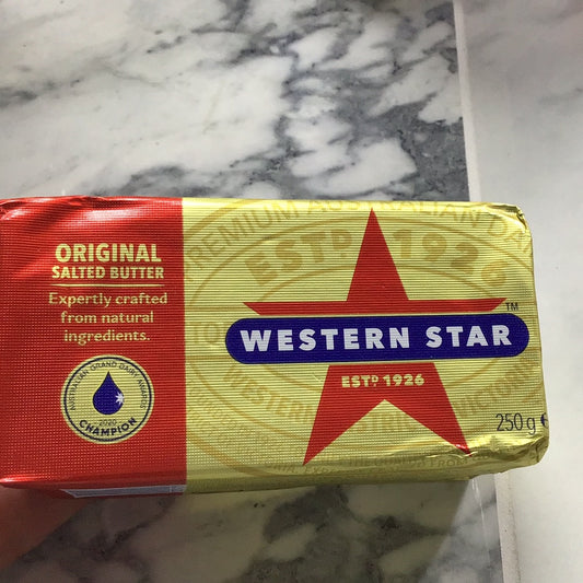 Western star butter 250g