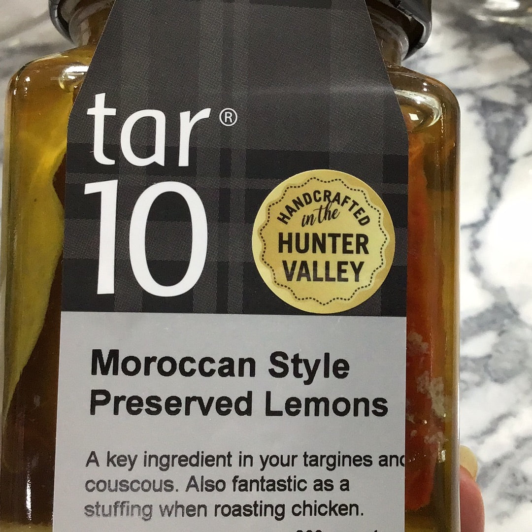 Tar 10 Moroccan style preserved lemon