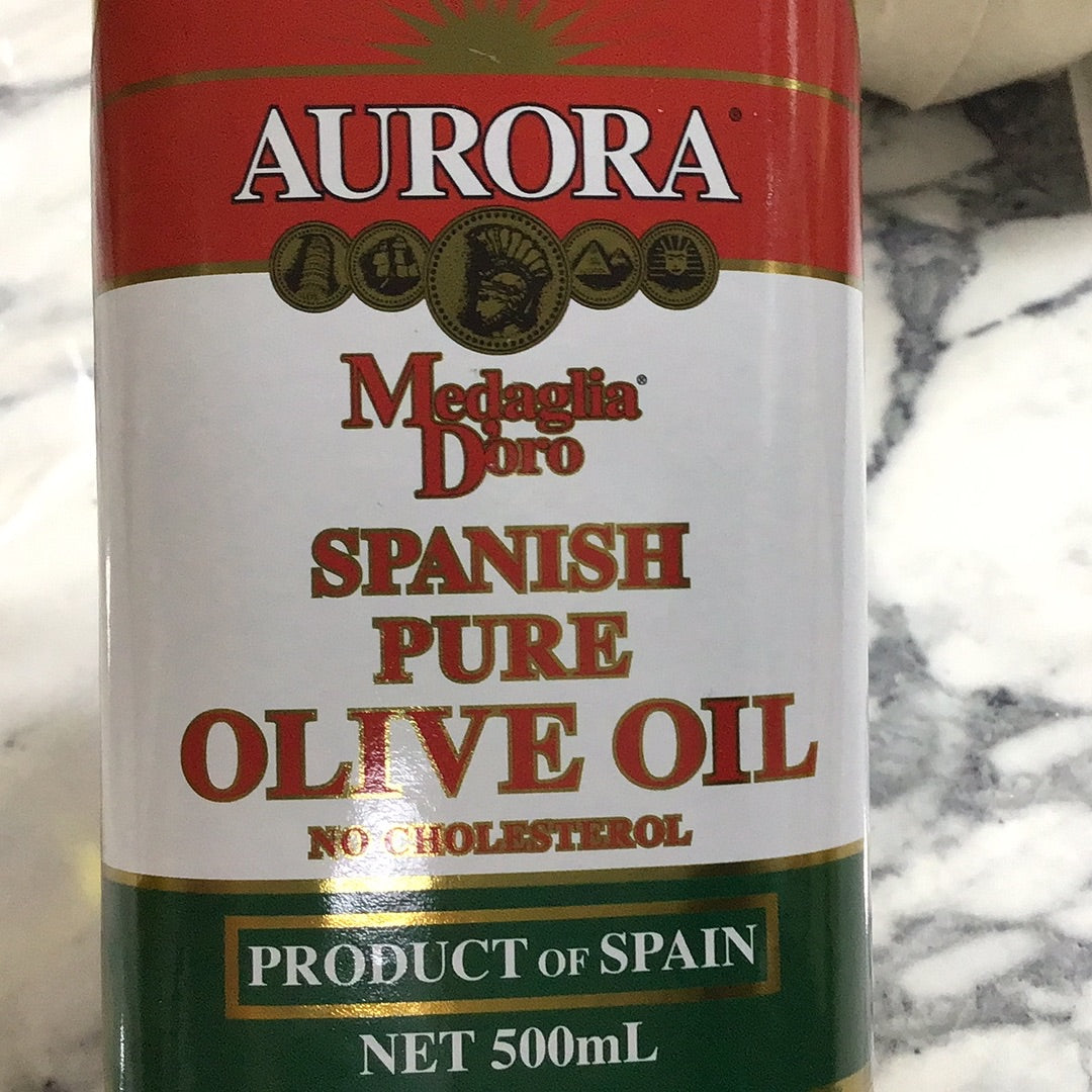 Aurora Spanish Pure Olive Oil 500ml