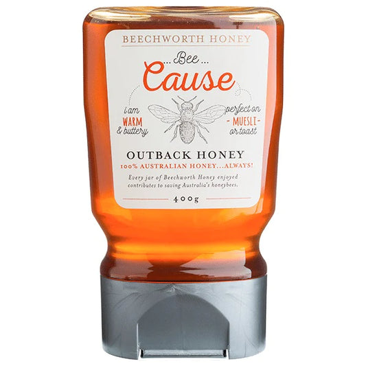 Bee Cause  Outback honey 400g Squeeze