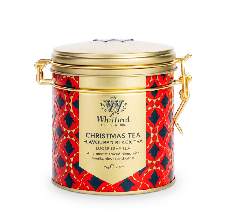 Whittard Christmas Flavored Black Tea Caddy Tea