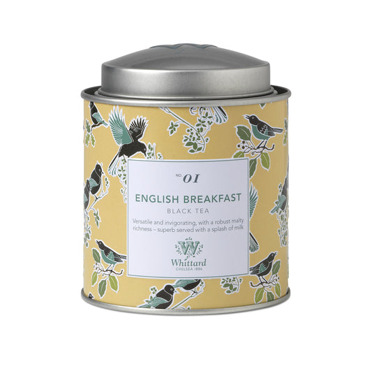 Whittard TD English Breakfast loose Leaf Tea Caddy - 140g