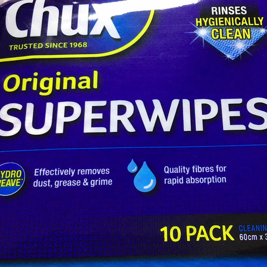 Chun super wipes 10 pk