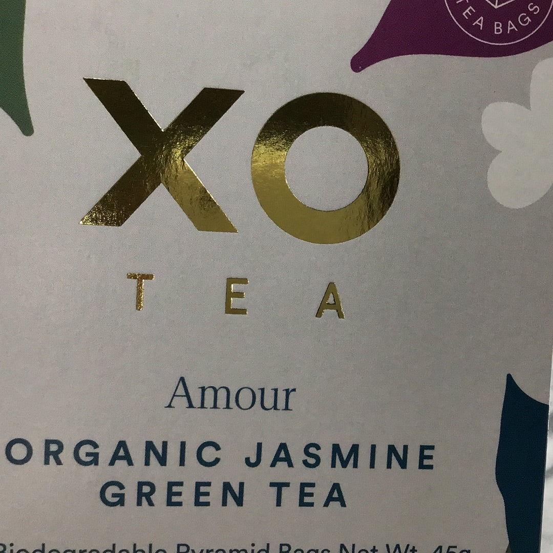 XO Amour organic Jasmine Green Tea 20 bags