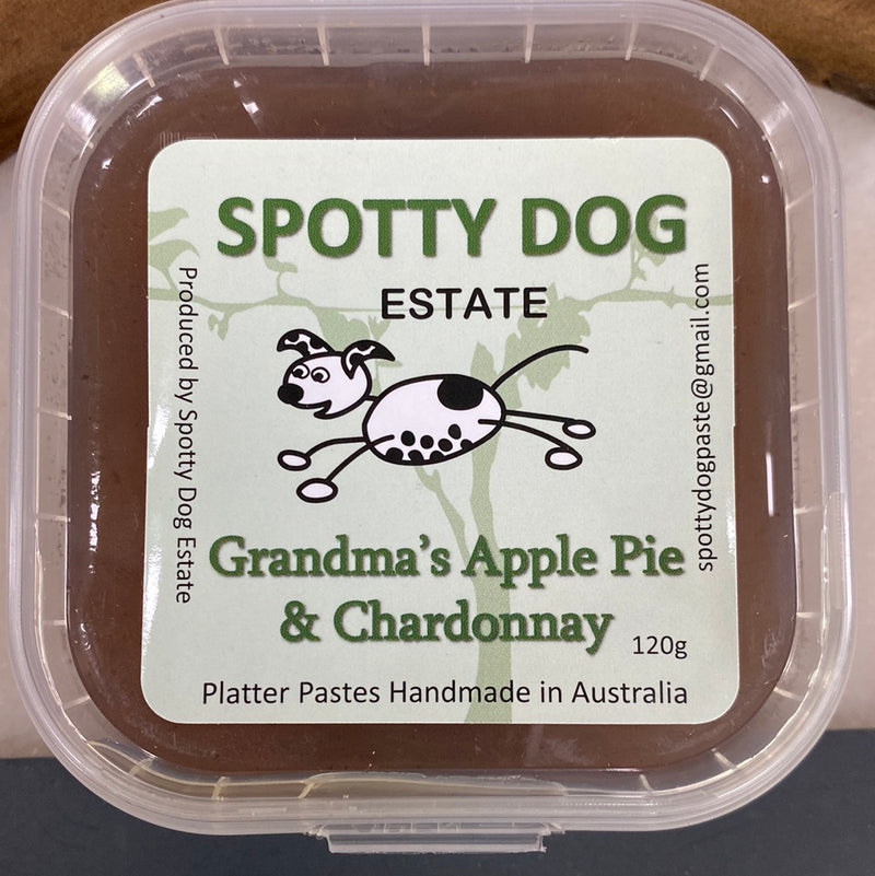 Spotty Dog Grandma's Apple Pie & Chardonnay