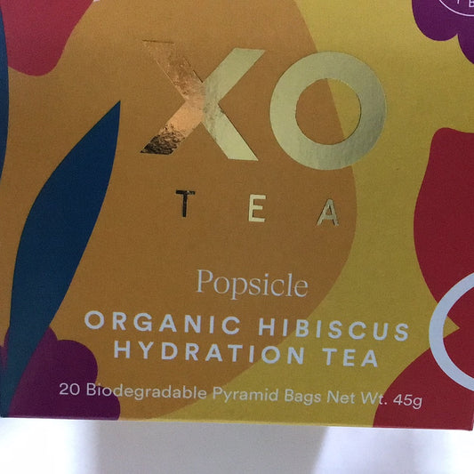 Xo organic hibiscus hydration tea