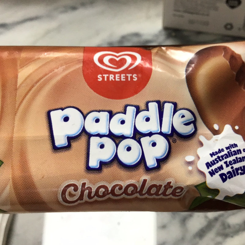 Chocolate paddle pop