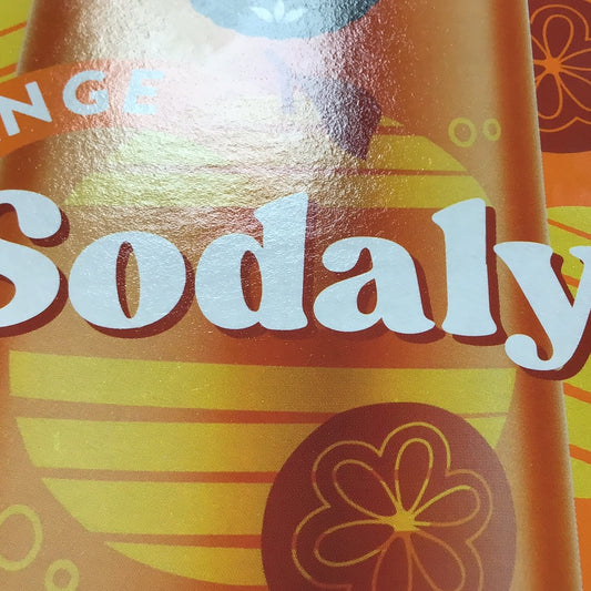 Sodaly orange 4pk