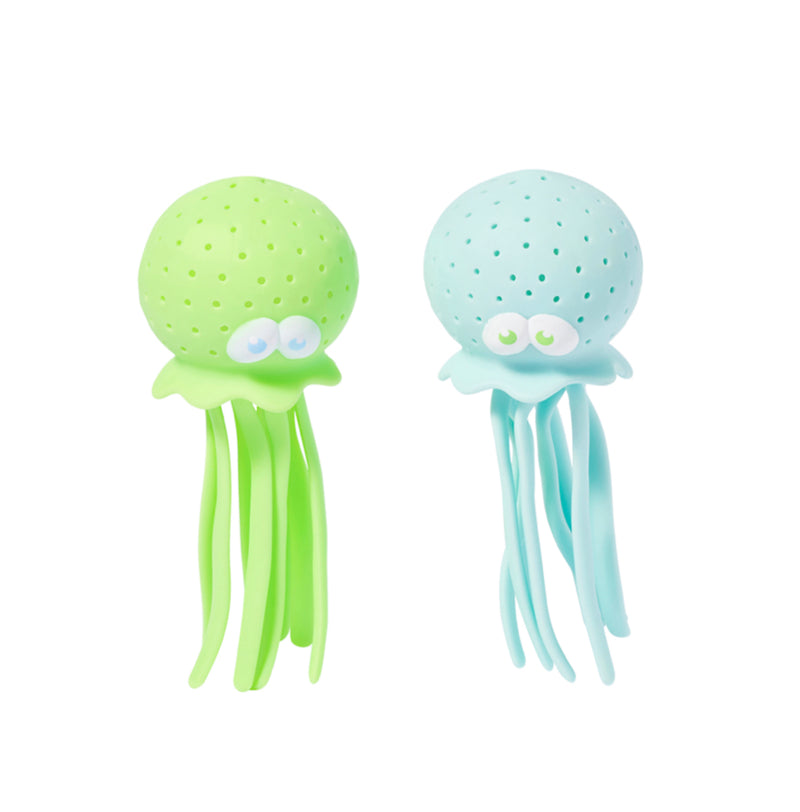 Bath Octopus - set if 2 Lime and Blue