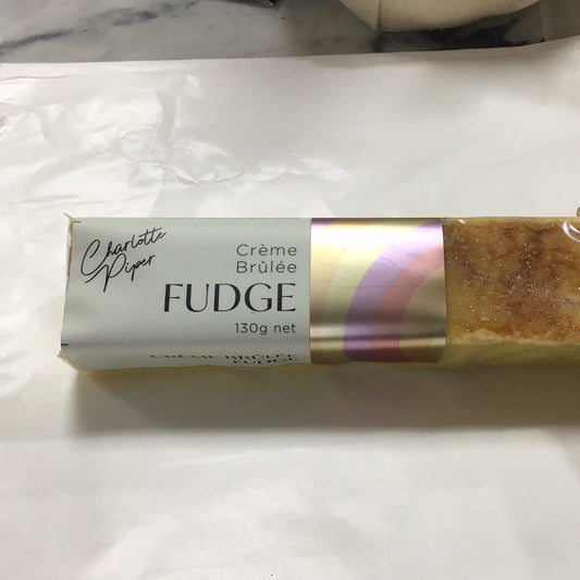 Charlotte piper Crème Brûlée Fudge 130g