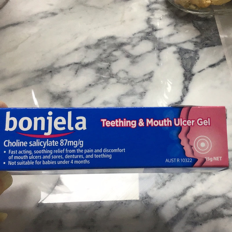 Bonjela teething & ulcer gel 15g