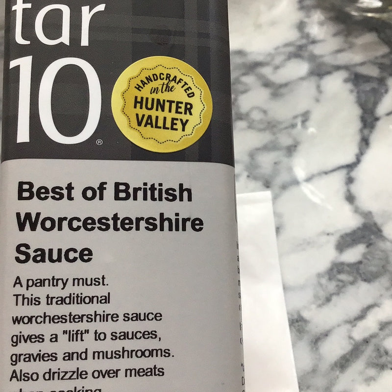 Tar 10 best of British Worcestershire sauce