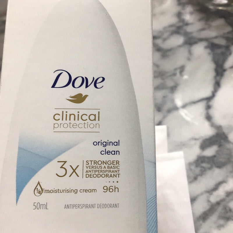 Dove original clean deodorant