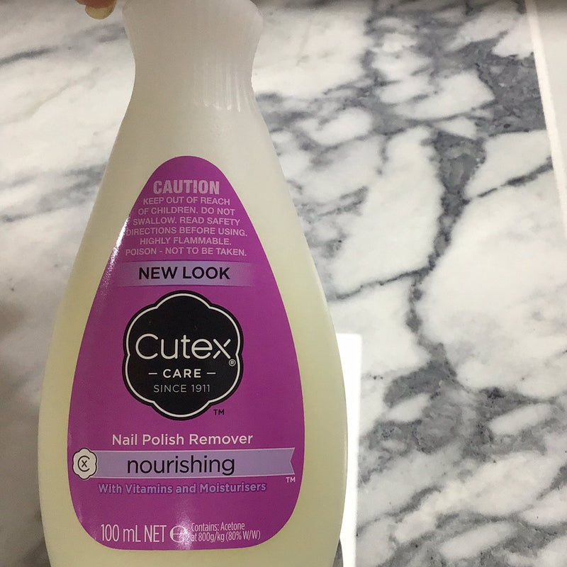 Cutex Nourishing Nail Polish Remover - Shop Polish Remover at H-E-B