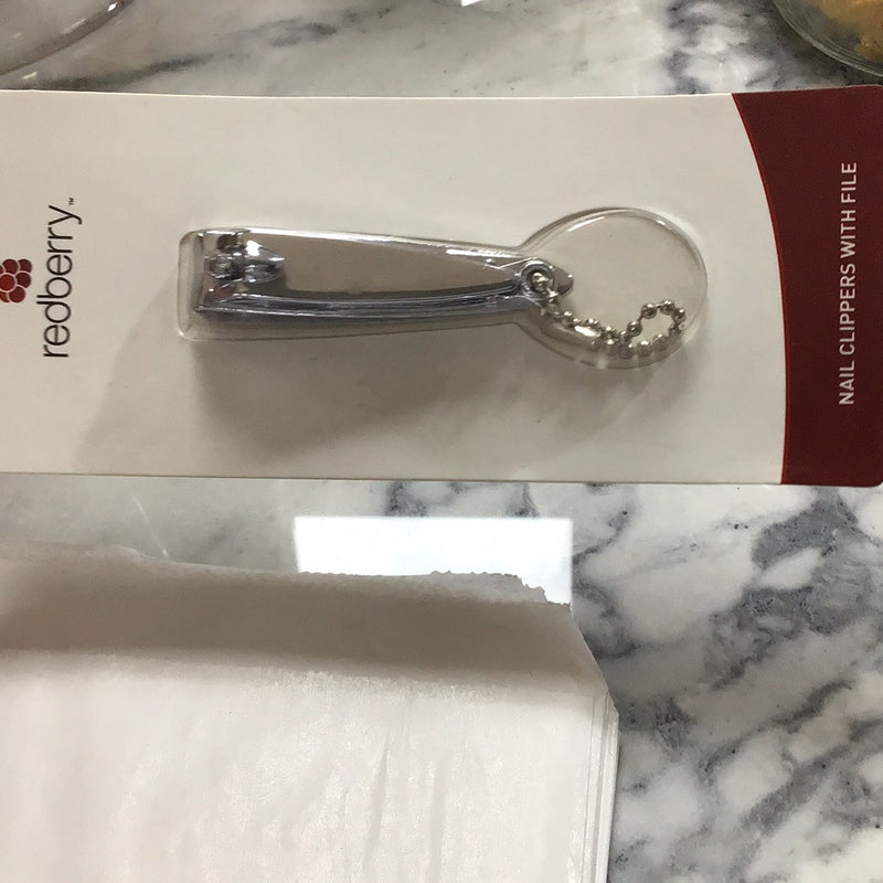 Red berry nail clippers