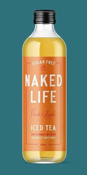 Naked Life Ice Tea Peach & Apple 350ml