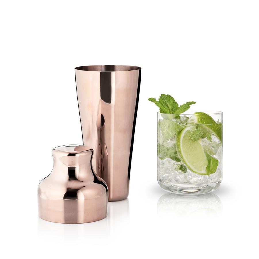 Viski Summit Copper Cocktail Shaker