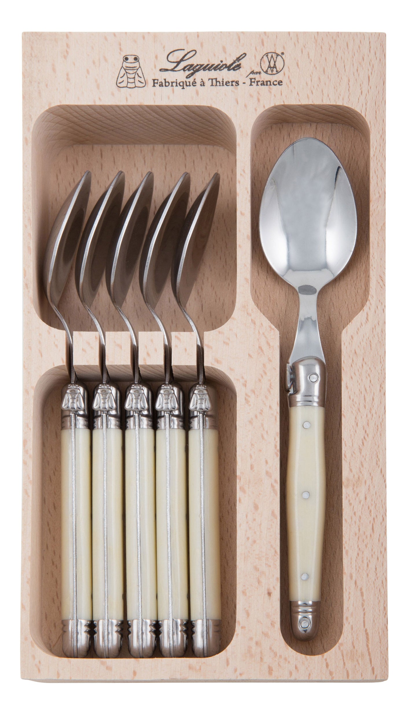 Andre Verdier Debutant Teaspoon Set/6