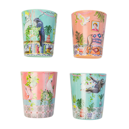 Cup Set Tropical Abode