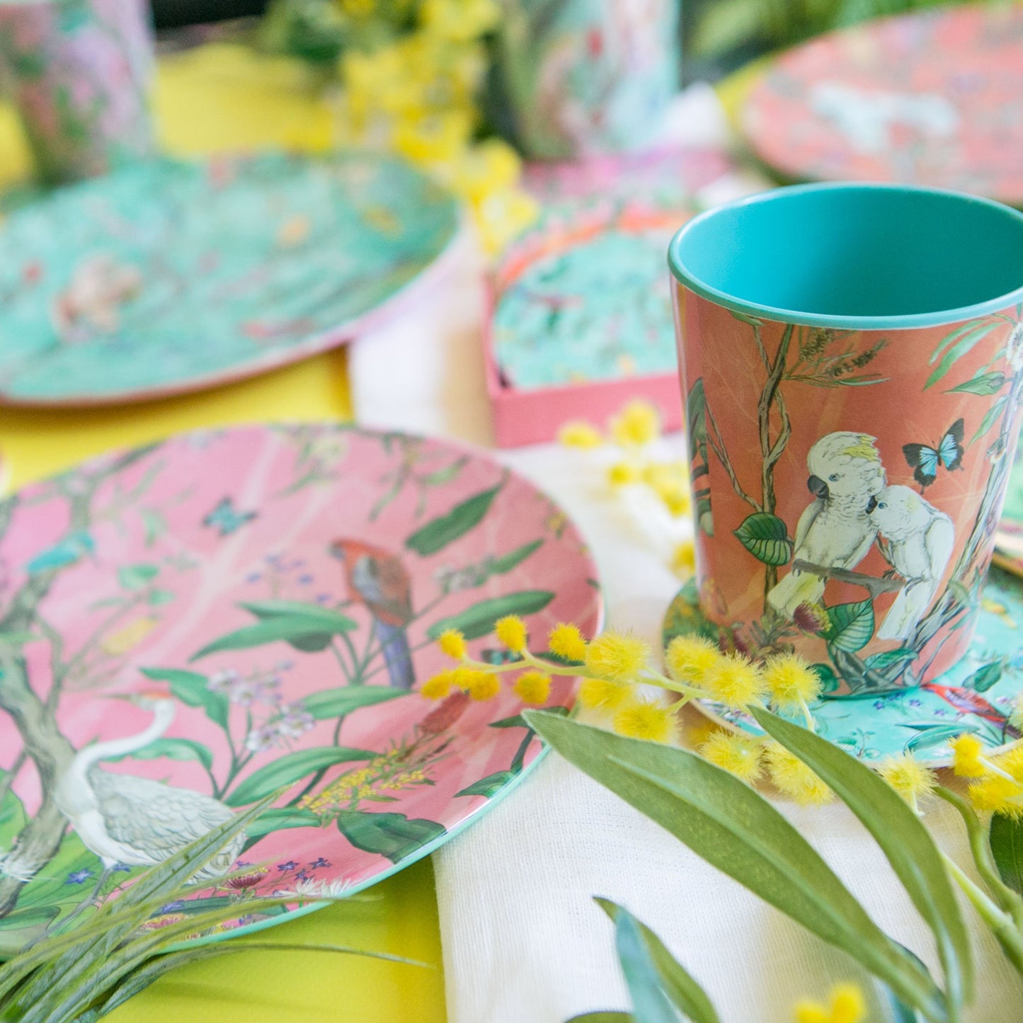 Cup set Australian Chinoiserie