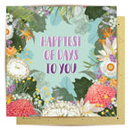 Greeting Card Happiest Of Days