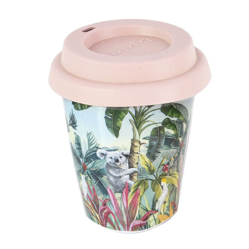 Ceramic Coffee Cup Nature Dwellings Tropical